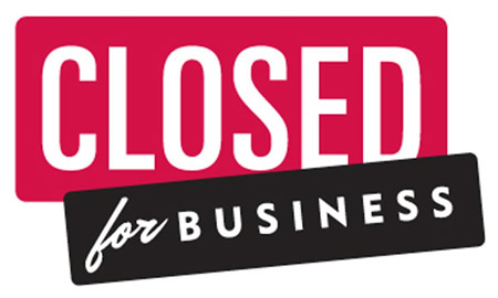 Closed For Business